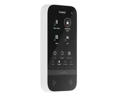 [58455.148.WH1] Ajax KeyPad TouchScreen (8EU) clavier blanc