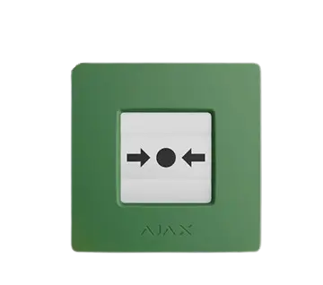 [87639.171.NC1] Ajax Manual Call Point (Green) (8EU) ASP
