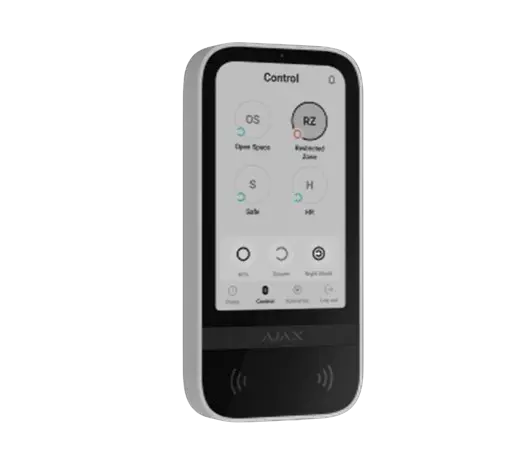 Ajax KeyPad TouchScreen Fibra white