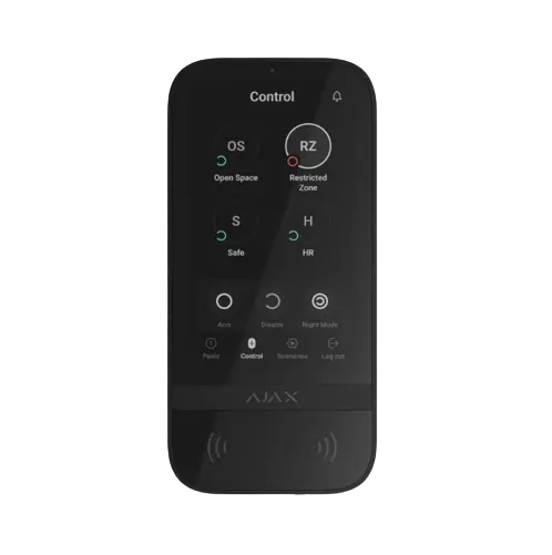 Ajax KeyPad TouchScreen Fibra black