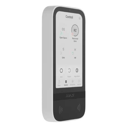 Ajax Superior KeyPad TouchScreen G3 Jeweller (8EU) ASP white