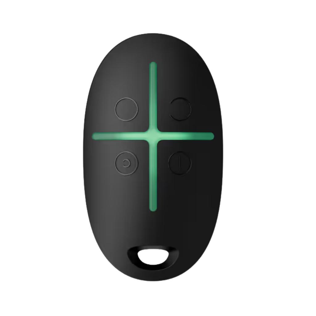 Porte-clés noir Ajax SpaceControl S (8PD)
