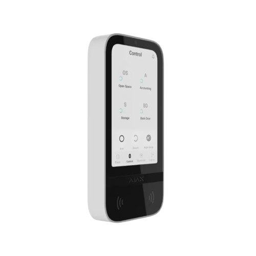 Ajax Superior KeyPad TouchScreen Fibra ASP white