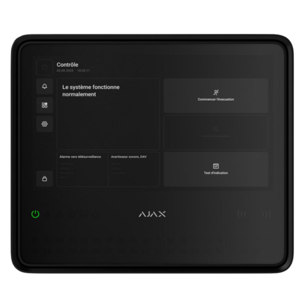 [155167.315.BL] Ajax Type4 Fire Hub (8EU) ASP black